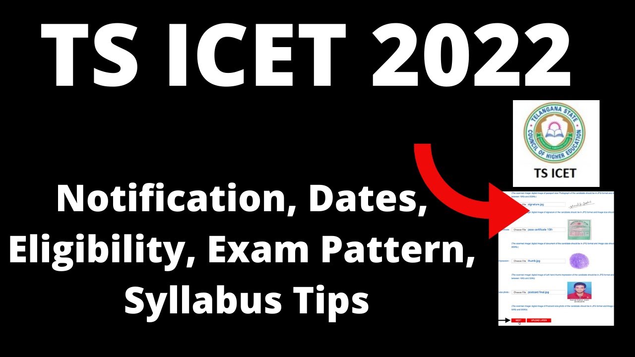 TS ICET 2022 :Application Form ,Exam Pattern, Eligibility Creteria, Exam Syllabus, Preparation Tips