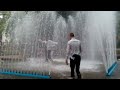 Пьяные выпускники купаются в фонтане. г. Житомир
