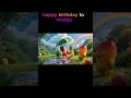 The Dance happy birthday of mango of the Raindrops"🌧️🌈🍍