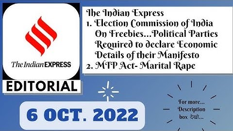 6th October 2022 | Gargi Classes The Indian Express Editorials & Idea Analysis | By R.K. Lata