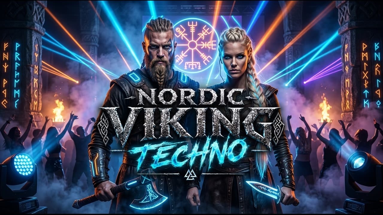 Viking Runes | Nordic Dark Techno for Deep Nights - YouTube