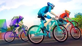 Bike Racing Games - City Bicycle Racing Fever 3D - Gameplay Android free games screenshot 1