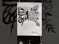 Butterfly Drawing by Yukthi 7th Standard #popular #art #artist #sketch #paint #painting #paintings