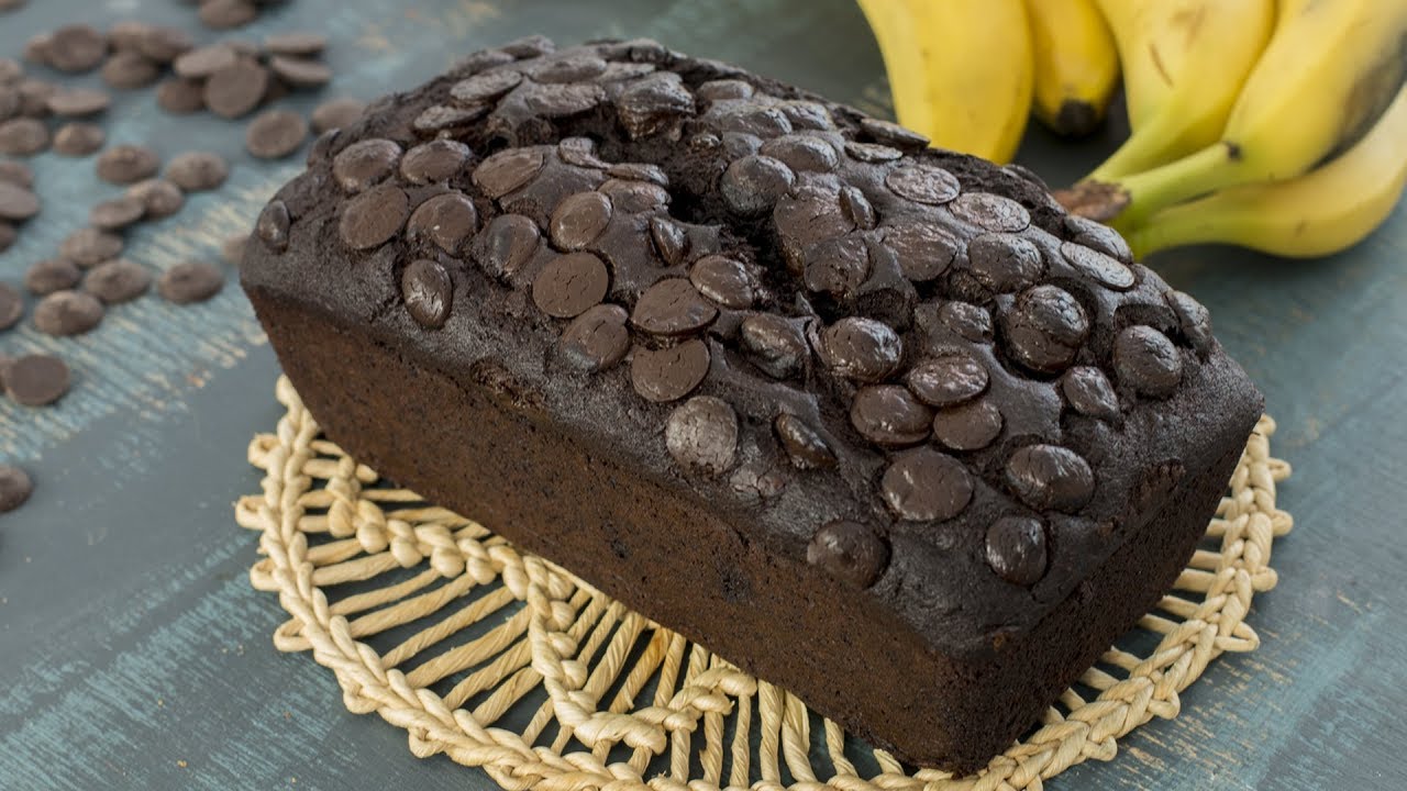 Moist Chocolate Banana Bread Recipe | Home Cooking Adventure