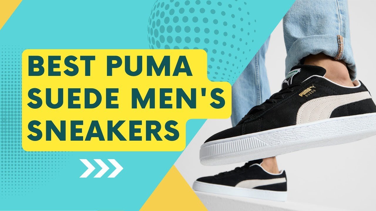 Puma Suede Men's Sneakers for Style & Comfort - YouTube