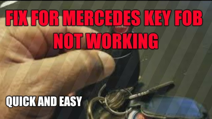 Mercedes benz key fob not working - How to get car key to work again -  Locksmith Lion Naples FL