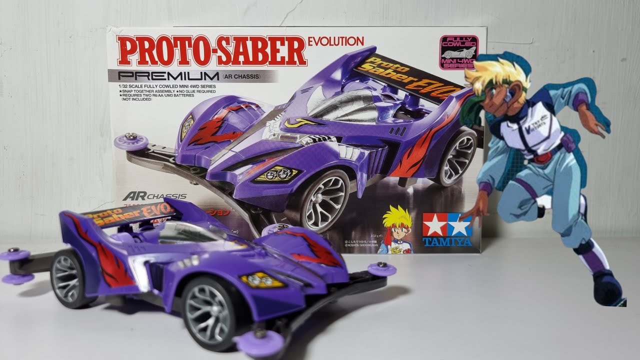 Tamiya Proto Saber Evolution Premium | Unboxing Dan Rakit (AR 