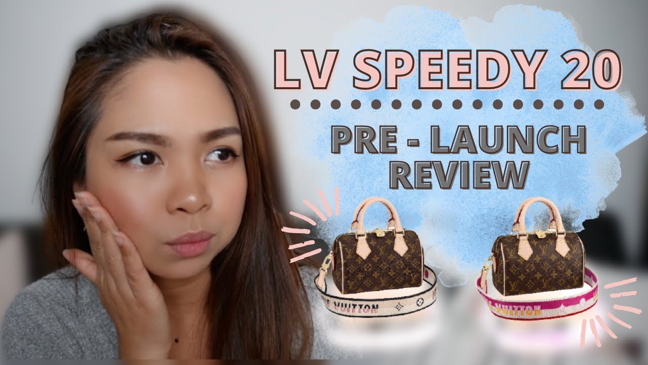 Brand new Louis Vuitton speedy bandouliere 20 from stardust collection