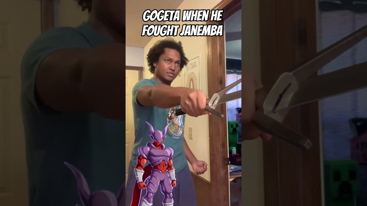 Gogeta when he fought Janemba (Dragon Ball Z: Fusion Reborn) 
