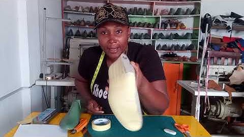 Pattern Making Part 1 - How to tape up your shoelast correctly.