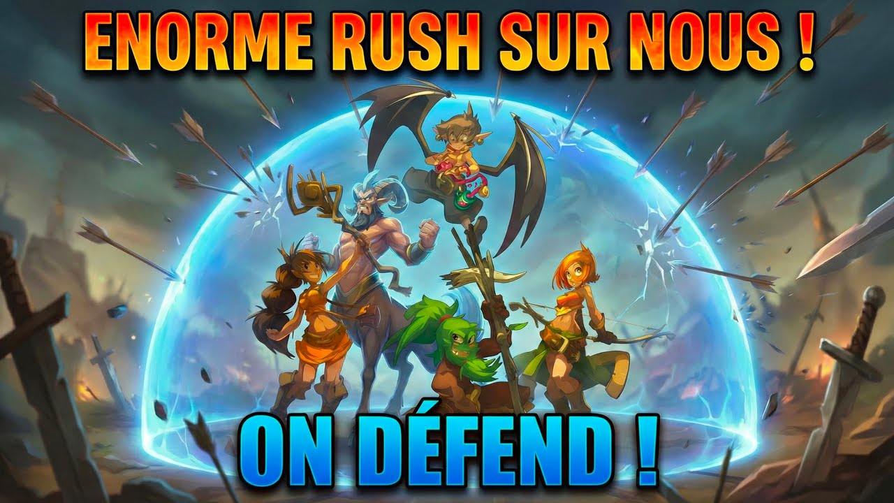 PVP PERCO - ENORME RUSH SUR NOUS, ON DEFEND ! - DOFUS TOUCH 2026