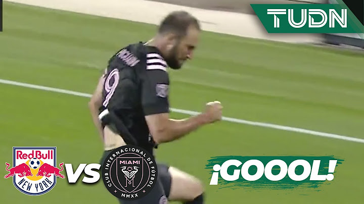 ¡GOLAZO!! El 'Pipita' la colgó en el ángulo | New York Red Bulls 1-2 Inter Miami | MLS 2020 | TUDN