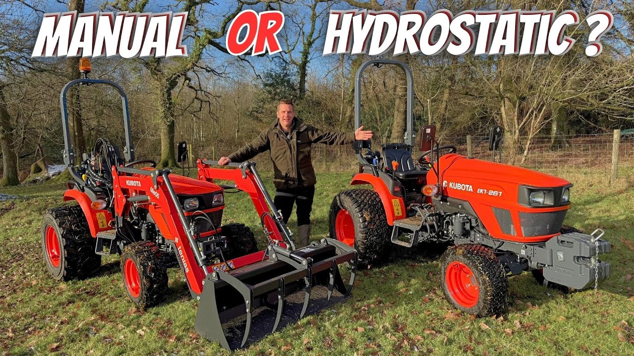 Manual vs Hydrostatic TRACTORS! Which One Should You BUY?