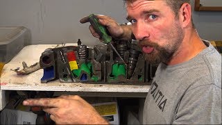 Whats inside a Ford 7.3 POWERSTROKE cylinder head?
