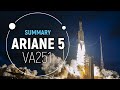 Arianespace Flight VA251 – Successful Ariane 5 Launch