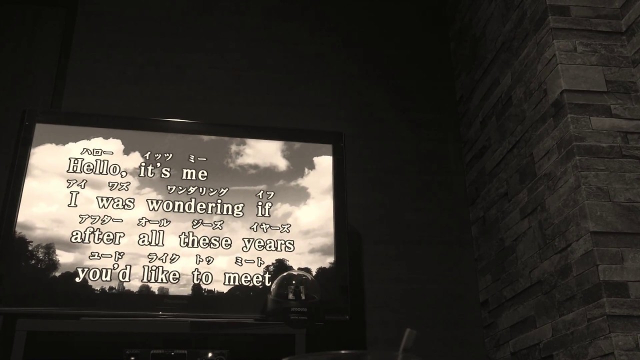 Adele Hello 歌ってみた カラオケ Youtube