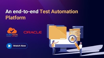 CloudTestr - An End-to-End Test Automation Platform