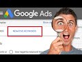 How To Find Negative Keywords For Google Ads