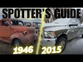 Showcasing the 80 Year Evolution of the Dodge Truck