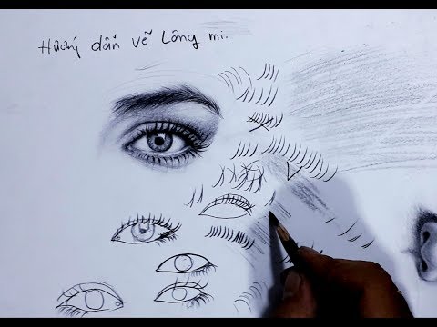 Video: Cách Vẽ Lông Mi