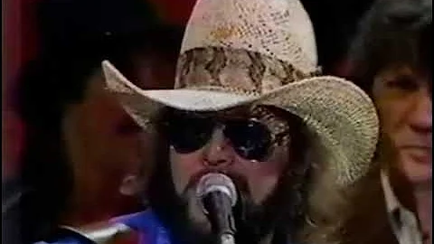Hank Williams, Jr and The Bama Band - I'm For Love - 1985 ACM Awards
