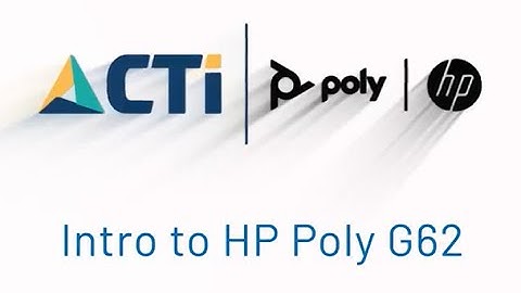 HP-Poly Unveils the New Studio G62 Video Conferencing System!