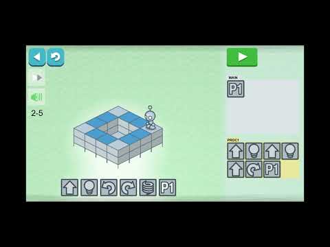 Lightbot code procedures 2-5  full