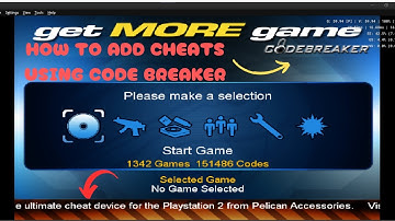 ADD CHEATS USING CODE BREAKER PCSX2 EASILY