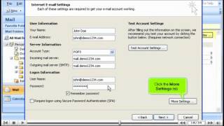 HOW TO CREATE AN E-MAIL ACCOUNT IN OUTLOOK 2007.