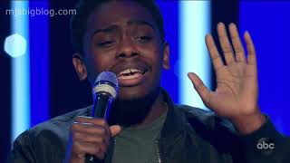 American Idol 2021 Hollywood Week   Xavier Washington gets a Hallelujah