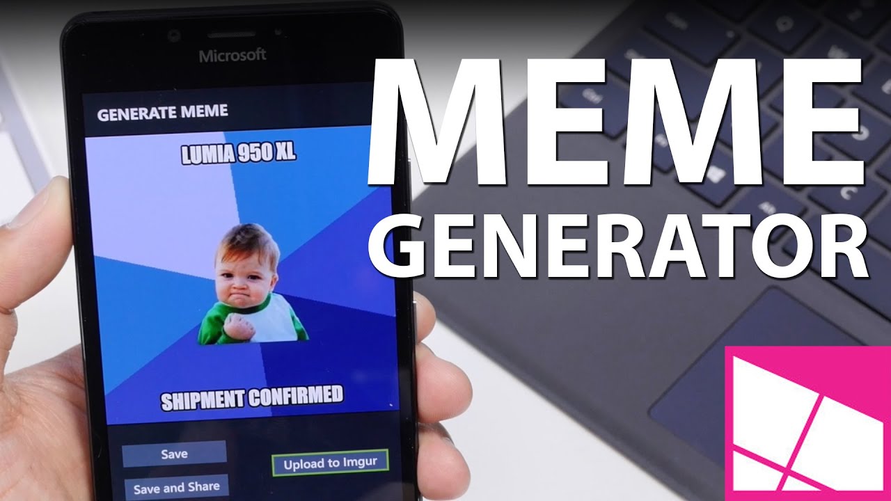 Imgur's MemeGen app lets you make your own memes