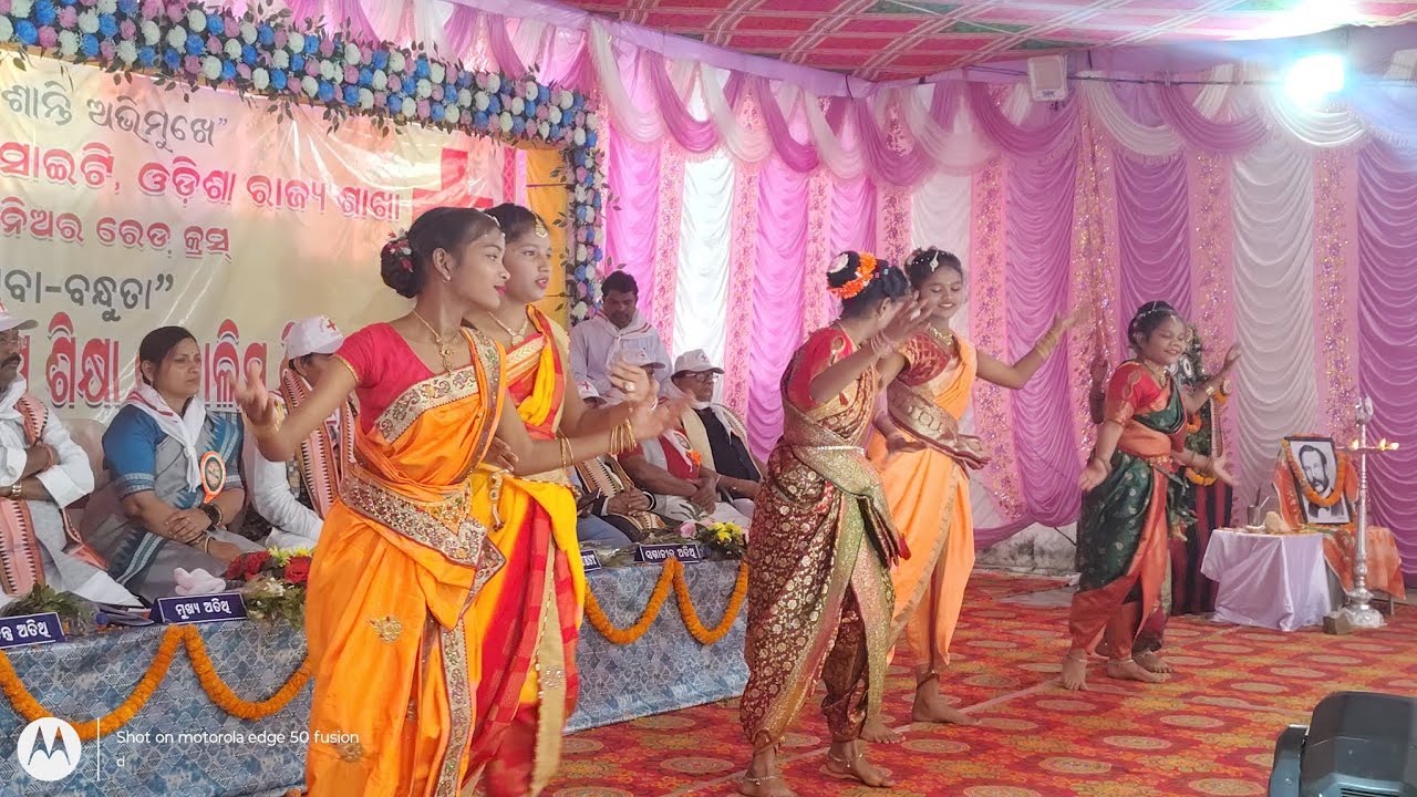 1st day at 53th DISTRICT LEVEL JRC STUDY -COM- TRAINING CAMP,Venue -Balipadar high school Balipadar,