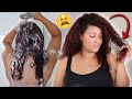 I got heat damage.. 😩 watch my hair not really revert to curly