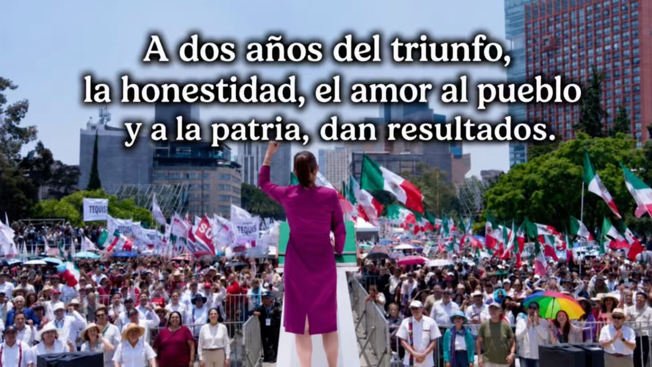 En 31 estados de la República, 800 mil asistentes a la rendición de cuentas a dos años del triunfo.