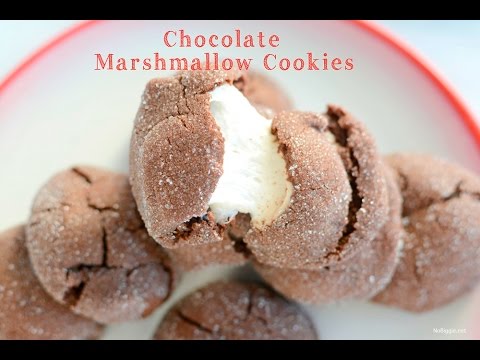 Chocolate Marshmallow Cookies
