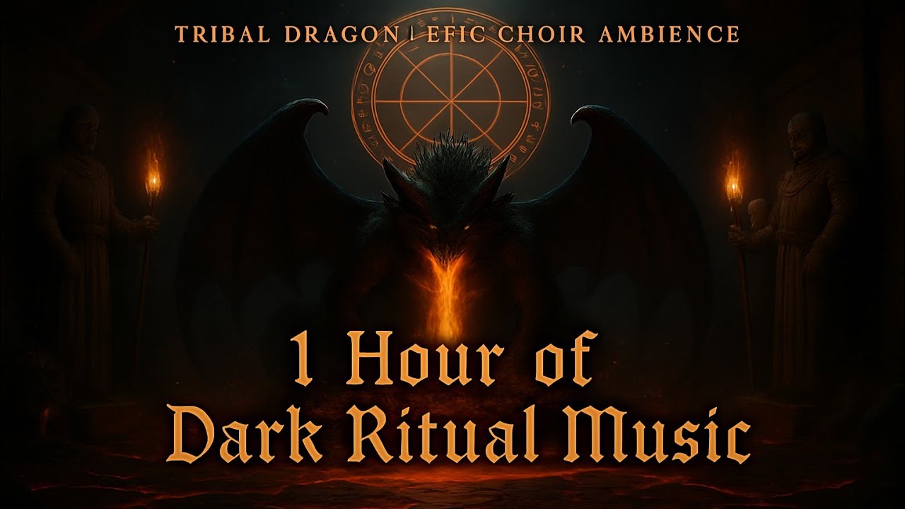 Tribal Dragon | Epic Choir Ambience | 1 Hour of Dark Ritual Music