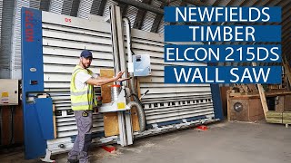 Elcon Vertical Panel Saw For Pallet & Case Manufacturing