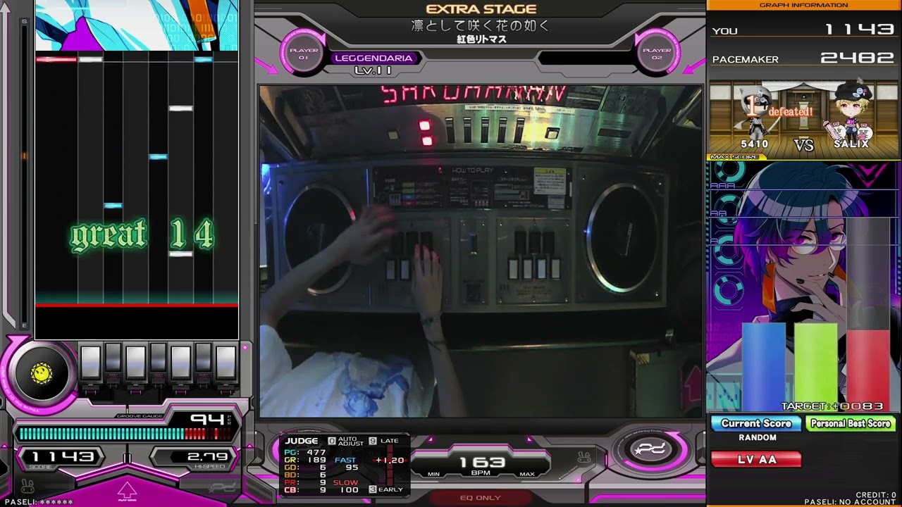 beatmania IIDX 32 Pinky Crush] 凛として咲く花の如く SP LEGGENDARIA