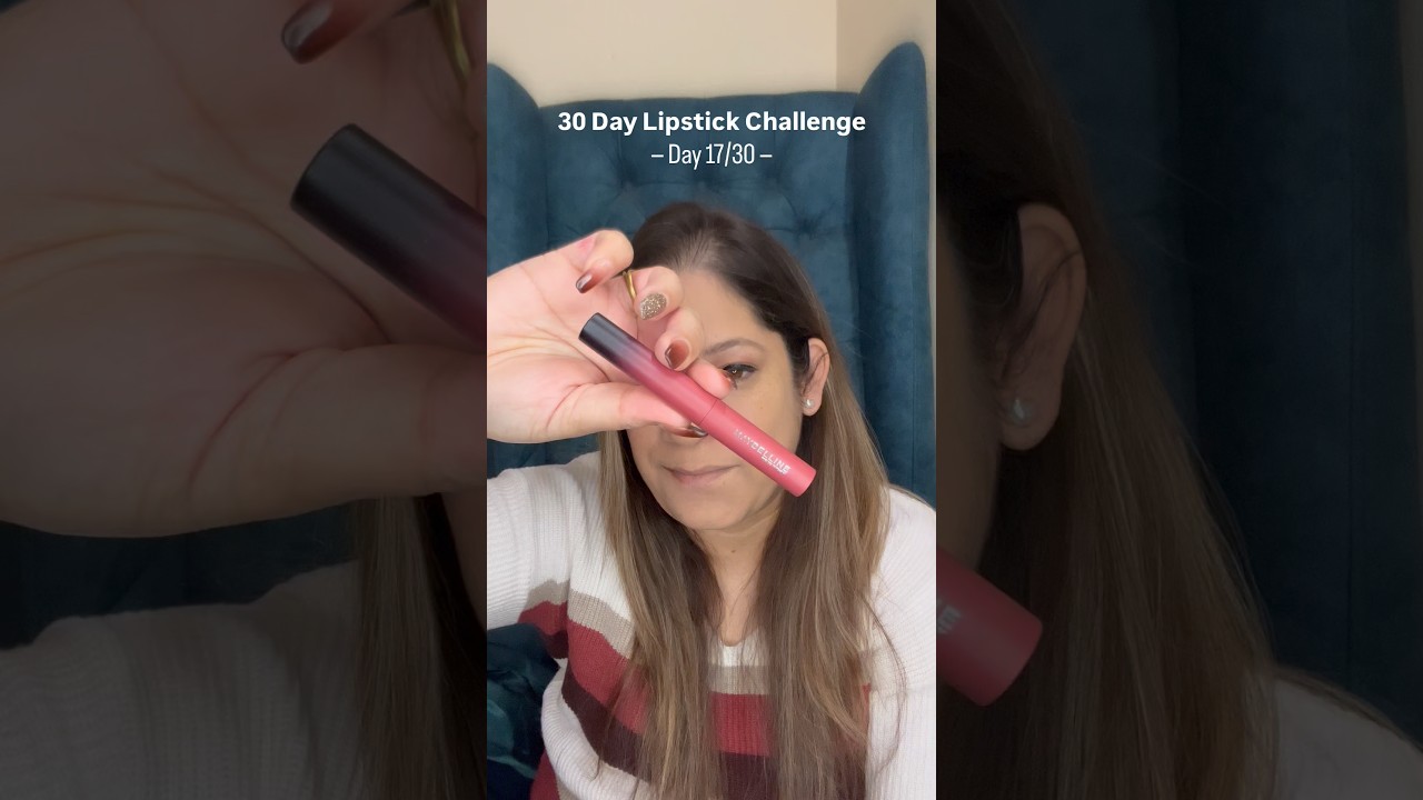 День 17: Свотчи помады Maybelline New York Color Sensational Ultimatte | 30-дневный челлендж по у...
