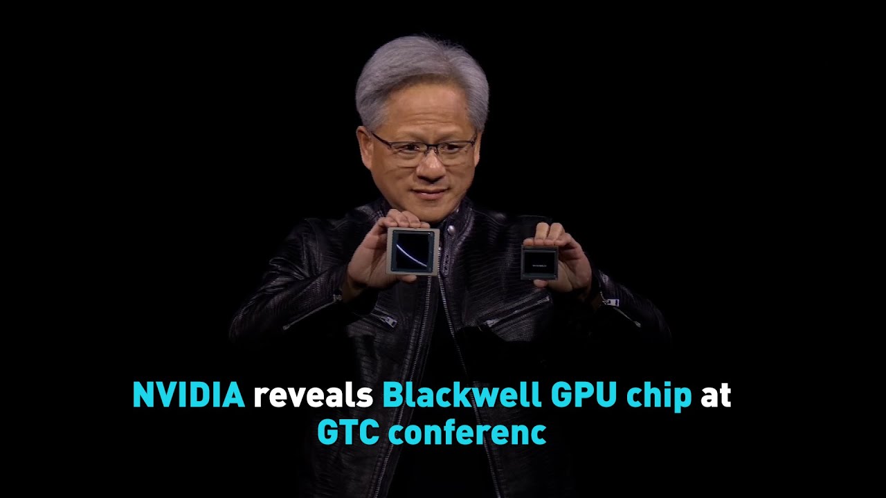 NVIDIA reveals Blackwell GPU chip at GTC conference