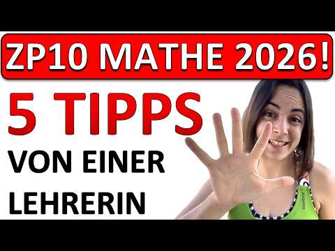 Vorschaubild: TOP 5 TIPPS die deine ZP 10 in MATHE 2026 retten! 🚀
