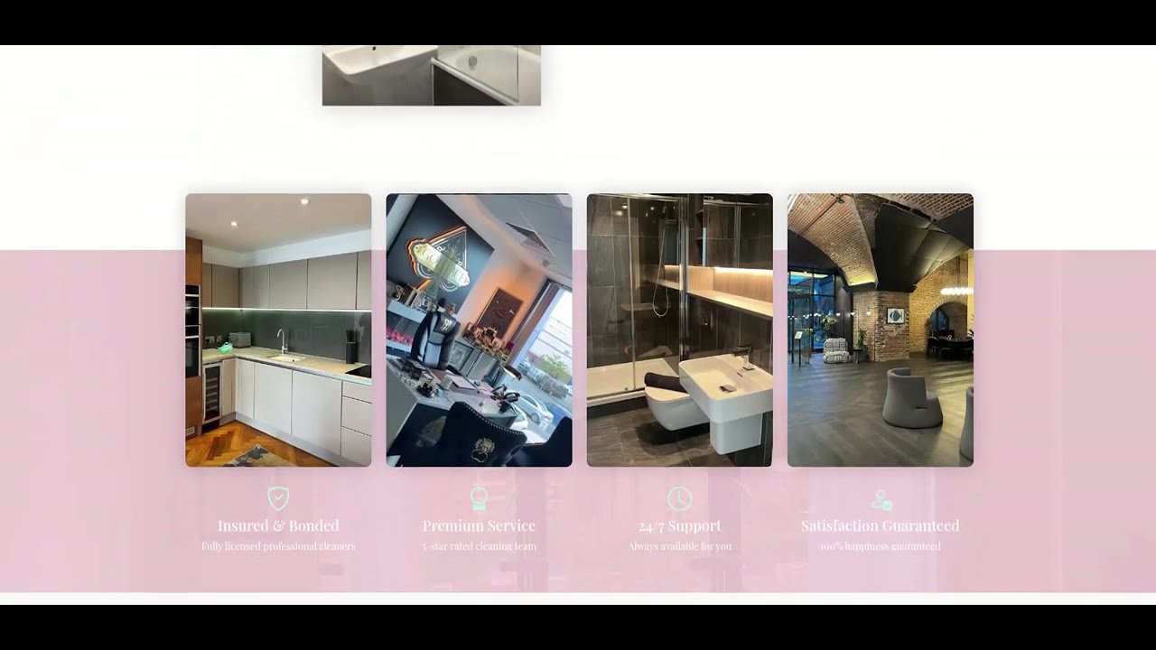 Cleaning Website Design