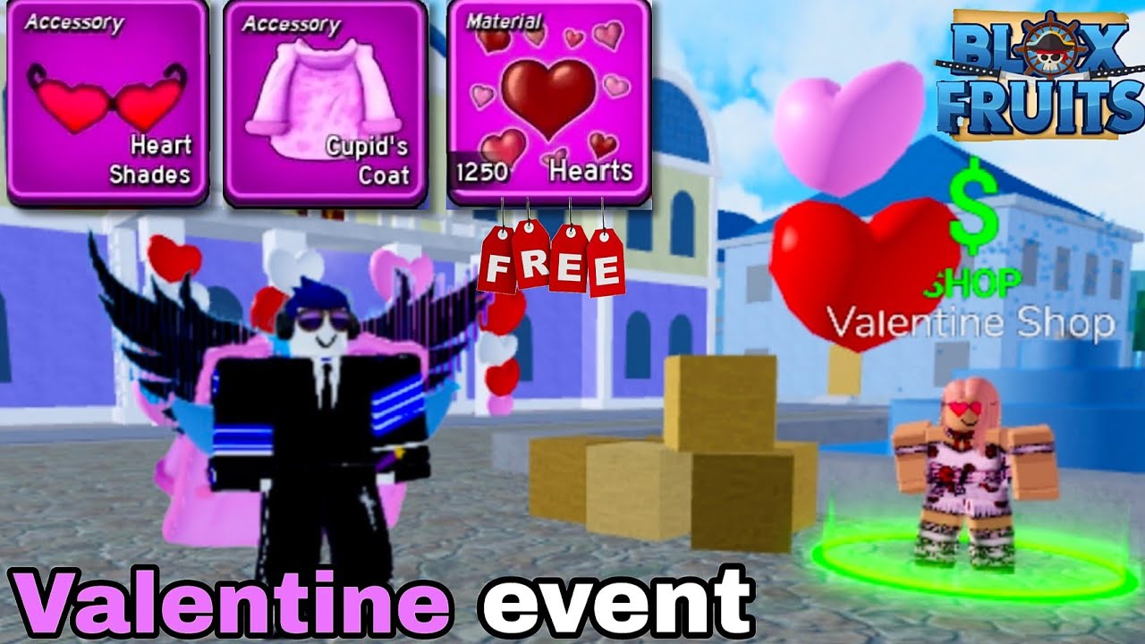 Unlocking EVERY Valentine Event item In Blox Fruits 🤯 - YouTube