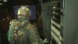 Dead Space Remake - Chapter 2 Go To Hangar Bay: Ride Ishimura Tram System Interconnected Gameplay