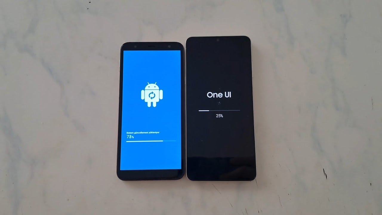Samsung Galaxy J4 Core vs A06 Update Screen! (2025) 