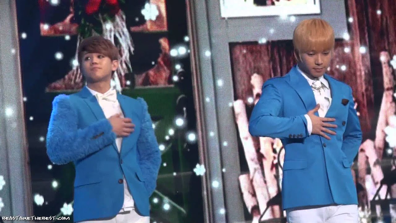 [Fancam] Yoseob (Dramatic Blue) 121229 - Tearfully Beautiful (SBS Gayo Daejeon)
