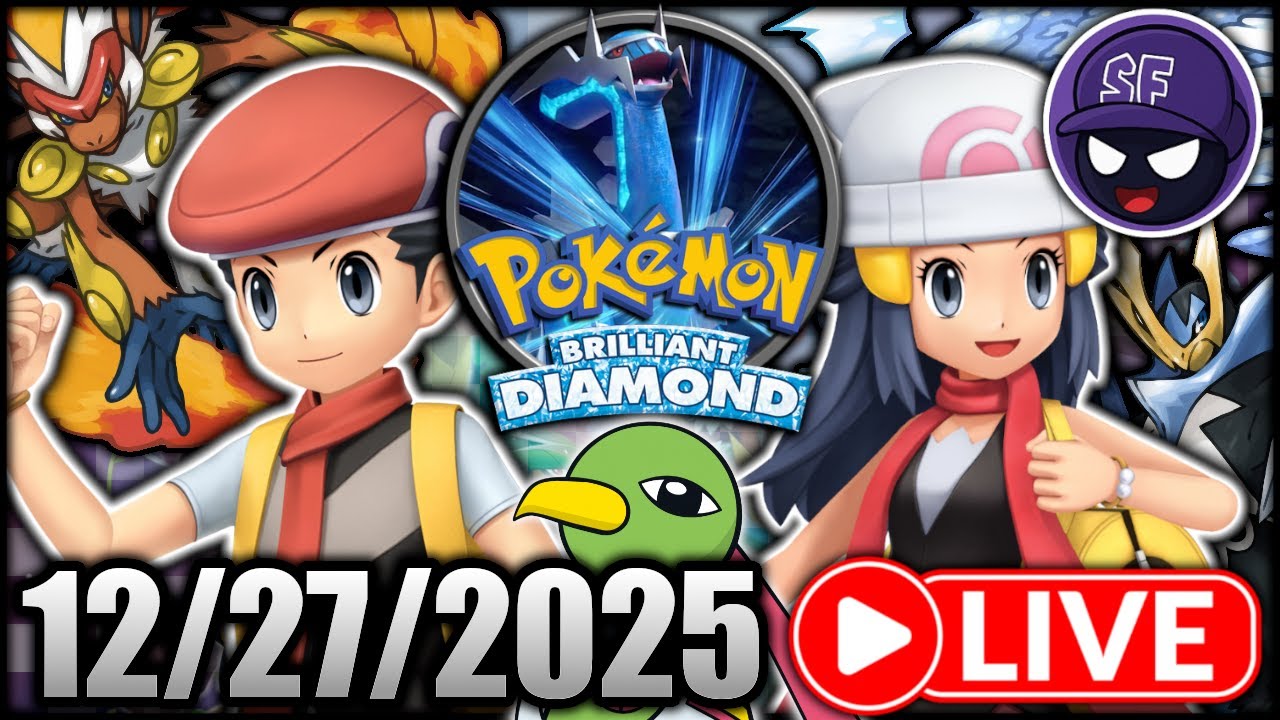 🔴 A Classic Journey Unfolds in Pokémon Brilliant Diamond 💎⚔️ – Part 1