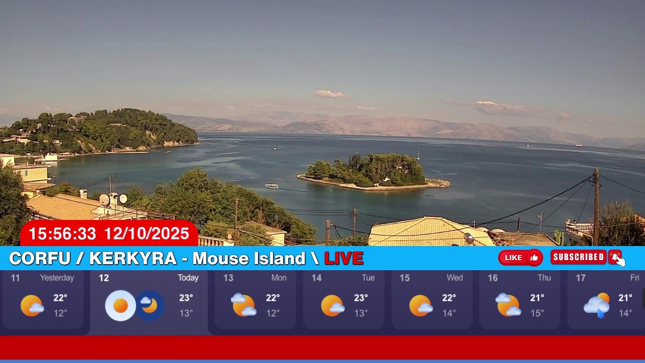 Corfu / Kerkyra, Greece LIVE