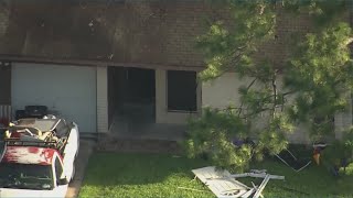 Person rescued after calling 911 reporting they were trapped in a burning home, HFD says