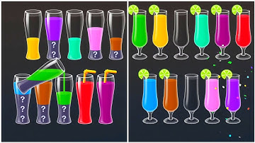 Water Sort Puzzle Walkthrough 25, ios Gameplay Simulator Think Brain Android Games